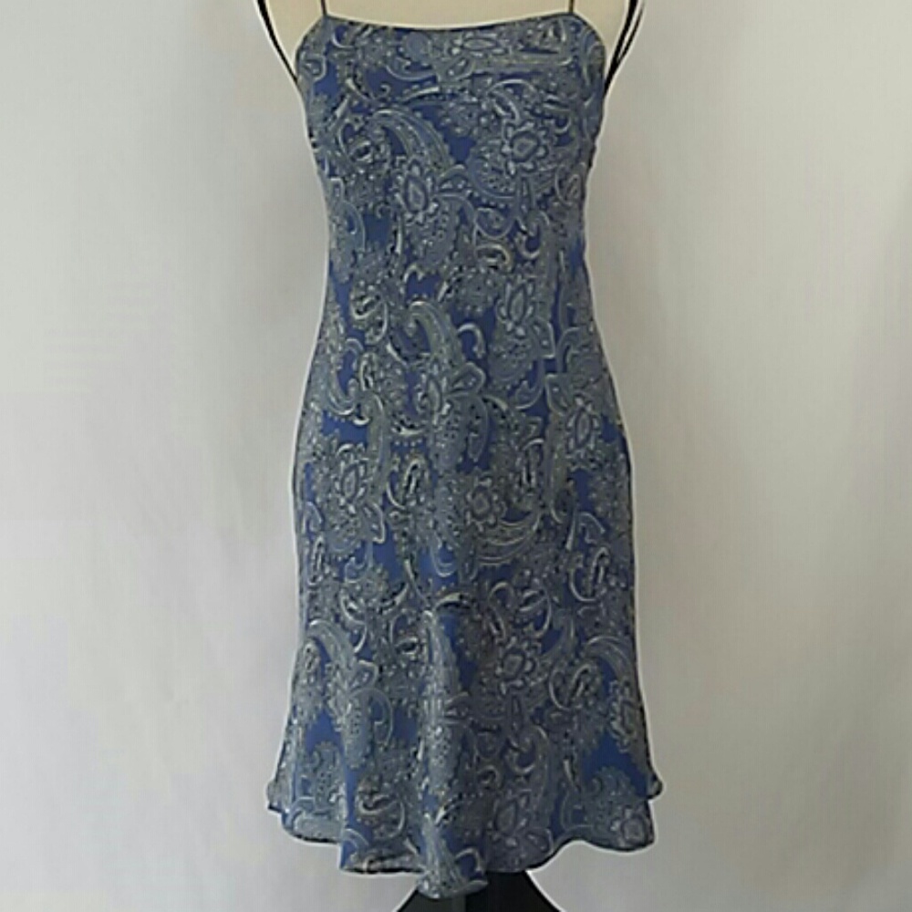 Anne Taylor 100% Silk Shell Sleep Wear Lined